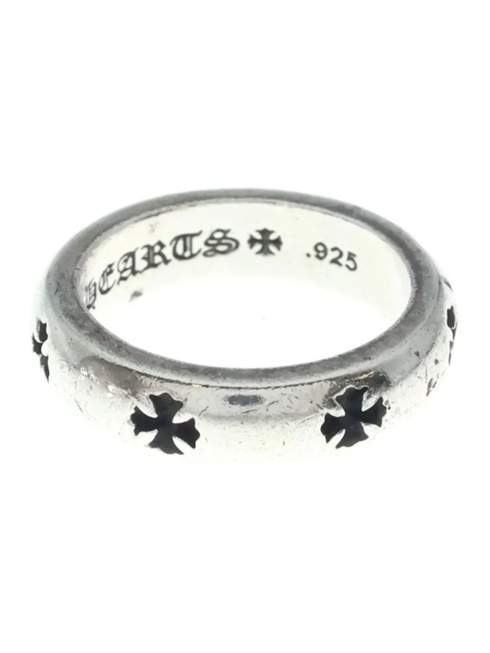 Chrome Hearts Negative CH Plus Ring Silver